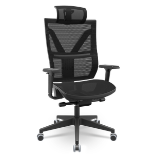 Cadeira Darix X+ Slider Braços 3d Pu Plaxmetal Nacional Nr-17
