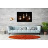 Quadro Tela Decorativa Sala Vintage Decoração Luzes - 1
