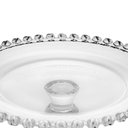 Ver imagem 2 de Prato para Bolo de Cristal 19,5 Cm Coração Lyor