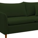 Ver imagem 7 de Sofá Living Kassia 2 Lugares 1,54m Veludo Cores Lansofbr Cores Cinza