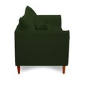 Ver imagem 2 de Sofá Living Kassia 2 Lugares 1,54m Veludo Cores Lansofbr Cores Cinza