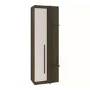 Ver imagem 1 de Guarda Roupa De Modulado 1 Porta 26504x42 Amendoa Off White