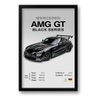 Quadro Mercedes Amg Gt Black Series – 40x60cm - 1