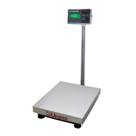 Balança Plataforma 40x50 cm com Coluna 300kg UR10000 Pro - Urano