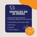 Ver mais imagens de 6 Cadeira Sala Jantar Mesa Cozinha Americana Tubo Preto Cor do Assento:preto