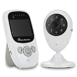Babá Eletronica Câmera Led com Visão Noturna Tela Lcd 2.4 - 1