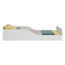 Ver imagem 4 de Cama Infantil Montessoriana para Colchão 70x150cm 100% Mdf Suspiro Multimóveis Bb2379 Branco
