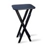 Conjunto com Jogo de Mesa Dobravel Bistrô Preto com 2 Cadeiras - Tarimata - 4
