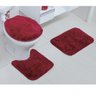 Jogo de Banheiro 2 Tapetes e 1 Capa para Vaso Sanitário Stilo Astra - 2