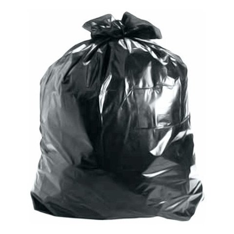 Saco De Lixo Super Reforçado Preto 100 Litros - 50 Unidades