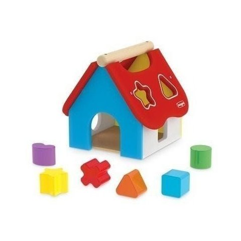 Brinquedo Educativo Bebê Casinha Didática Madeira Lançamento