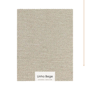 Ver imagem 3 de Kit 2 Poltronas para Sala Trindade Estilo Industrial Linho Bege