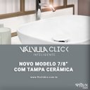 Ver imagem 4 de Válvula Click Flvx Hidro 7/8" Tampa Cerâmica Branca