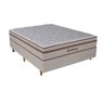 Cama Box Colchão Mola Ensacada + Box Casal Sublime Malha Cristalflex - 1