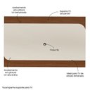 Ver mais imagens de Conjunto Sala Elegance:rack 4502 + Buffet 4506 + Painel 4508