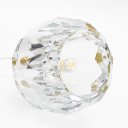 Ver imagem 6 de Lustre Pendente Led 3w Cúpula Vidro Dourado Multicor Bivolt