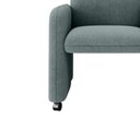 Ver imagem 7 de Poltrona Roma Decorativa Bouclê para Sala Matrix Cor:bouclê Azul