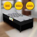 Ver imagem 6 de Cama Box Solteiro Colchão Gazin Espuma D33 Firme Duo 88x188x60cm