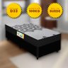 Cama Box Solteiro Colchão Gazin Espuma D33 Firme Duo 88x188x60cm - 6