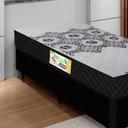 Ver imagem 5 de Cama Box Solteiro Colchão Gazin Espuma D33 Firme Duo 88x188x60cm