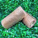 Ver imagem 2 de Kit Tela Decorativa Natal Fita 15cm X 5 Metros Rosê Gold 2 Peças - Magizi