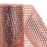 Kit Tela Decorativa Natal Fita 15cm X 5 Metros Rosê Gold 2 Peças - Magizi - 3