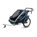 Ver imagem 4 de Carrinho Multi.Thule Chariot Cross 1 Blue/Poseidon - Thule