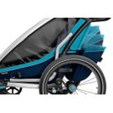 Ver imagem 7 de Carrinho Multi.Thule Chariot Cross 1 Blue/Poseidon - Thule