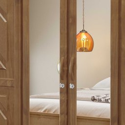 Guarda-roupa Casal com Espelho 12 Portas 3 Gavetas Grécia Móveis Cavazotto - 5