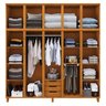 Guarda-roupa Casal com Espelho 10 Portas Grécia Móveis Cavazotto - 2
