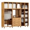 Guarda-roupa Casal com Espelho 10 Portas 4 Gavetas Grécia Capelinha Móveis Cavazotto - 2