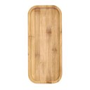 Ver imagem 2 de Conjunto Bandeja para Servir Bambu Eco Prime Redonda e Retangular 2 Peças - Tuut