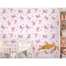 Papel de Parede Infantil - Coelhos e Corações Arte Destaque 3 Metros - 2