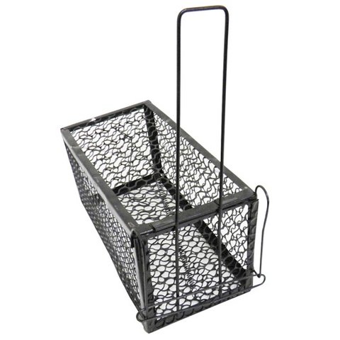 Ratoeira Armadilha Gaiola de Metal Para Rato Ratazana e Camundongo (9197)