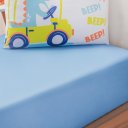 Ver imagem 2 de Jogo de Cama Kids Solteiro Infantil Malha 88x188x25cm Dino