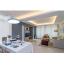 Ver imagem 4 de Lustre Pendente Redondo 7652 Para 3 Lâmpadas E27 Cor Azul