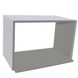 Nicho Suporte Micro-ondas MDF Branco - 1