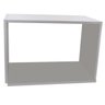 Nicho Suporte Micro-ondas MDF Branco - 4