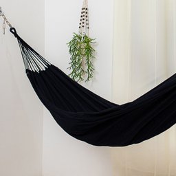 Rede de Dormir Jeans Life Basic Preta 3,90 X 1,40 M - 3
