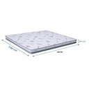 Ver imagem 7 de Cama Casal Montessoriana Infantil Princesa Grade de Proteção Lateral + Colchão Casal D23 -rosa