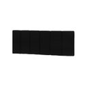 Ver imagem 1 de Cabeceira de Cama Casal Dubai 140cm - Preto Courino