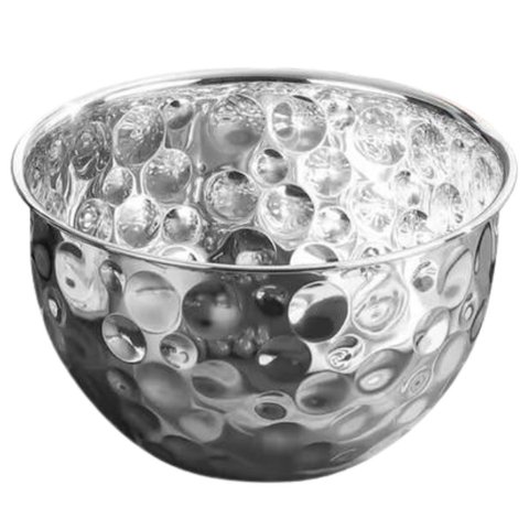 Tigela Inox Bowl Cumbuca Saladeira Fruteira Buffet Mesa Posta Sala de Jantar Refeiçao Cozinha Multiu