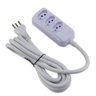 Extensao 3 Tomadas Tripolar 20a 5m Branco Force Line - 1