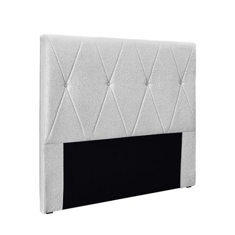 Cabeceira Cama Box King 195 Cm Aquilla Linho Grigio S04 - D'Rossi