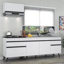 Ver imagem 1 de Armário de Cozinha Compacta Veneza Multimóveis MP2074.964 Branco
