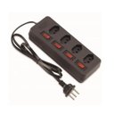 Ver imagem 1 de Filtro de Linha com 4 Tomadas 1m Pt Force Line