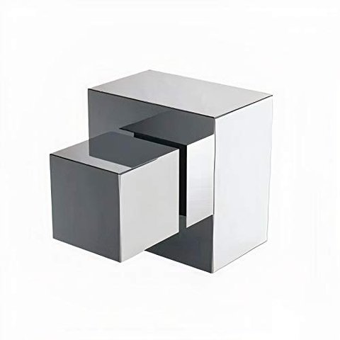 Acabamento Registro para Banheiro Quadrado 1 1/2 Padrão Deca Metal Luxo Del Metais