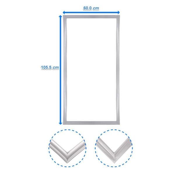Borracha Gaxeta Refrigerador De Bebidas Gelopar GRBA-330 - 2