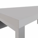 Ver imagem 6 de Mesa Escrivaninha Escritório 1,50m X 0,70m Pés Metal F5