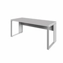 Ver imagem 3 de Mesa Escrivaninha Escritório 1,50m X 0,70m Pés Metal F5
